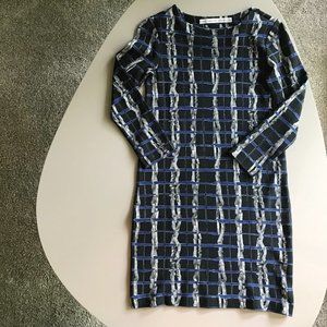& Other Stories 3/4 Sleeve Printed Mini Dress